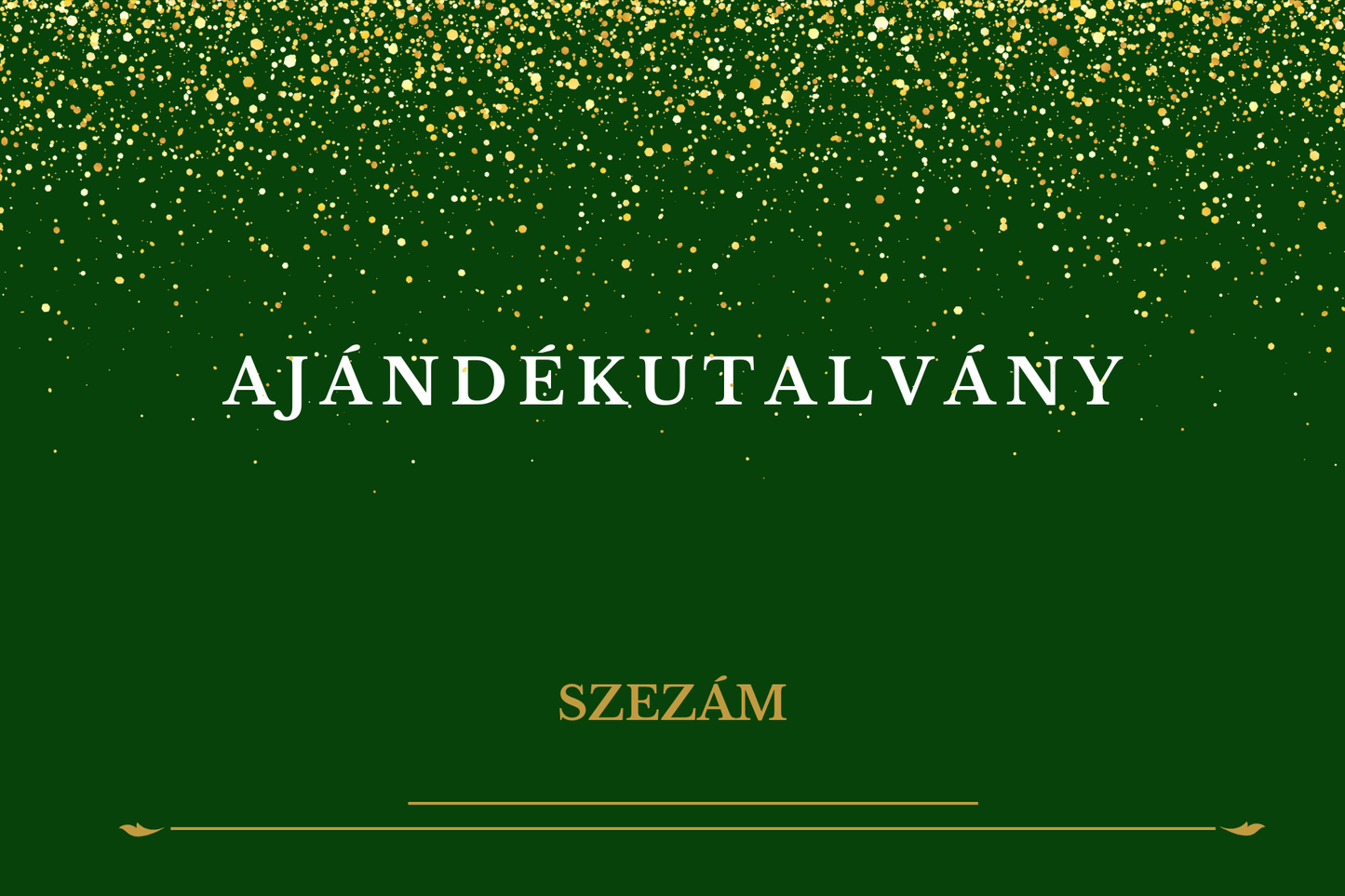 Szezám Ajándékutalvány